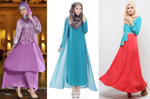contoh model baju gaun pesta muslimah terbaru 2017/2018 contoh model baju gaun pesta muslimah terbaru 2017/2018