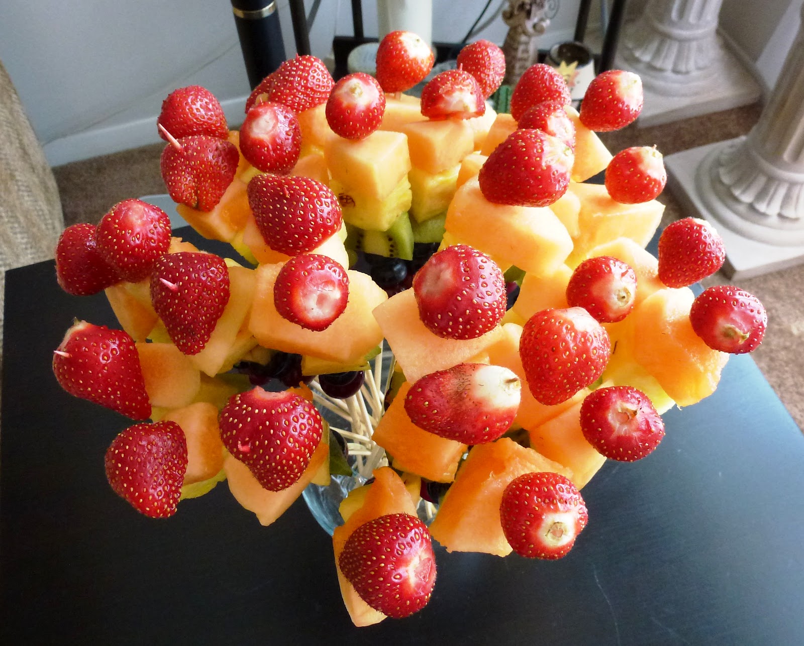 Bella's Bella Fruit Salad Kabobs