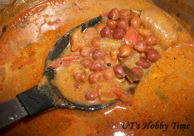 ***UTs Hobby Time*** Sundal / Chick peas Kulambu