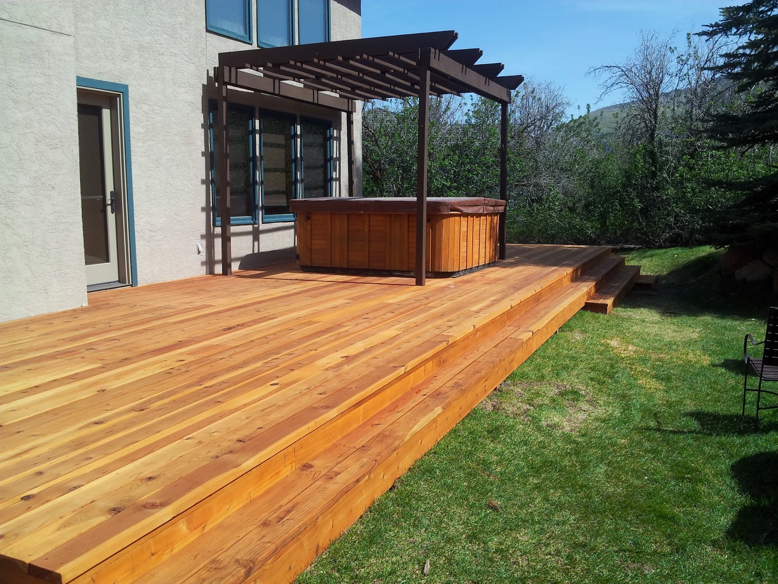 Park City Wood and Deck, Stylists New redwood deck