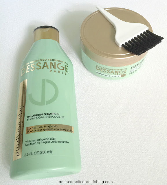 Friday favorites - Dessange clay shampoo and mask for oily hair. Amazing clarifying shampoo!