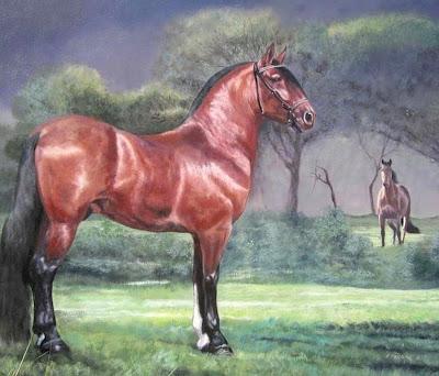 caballos-pintados-al-oleo-imagenes