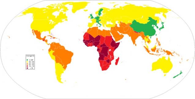 Your country's average IQ (and more rankings you didn't know)