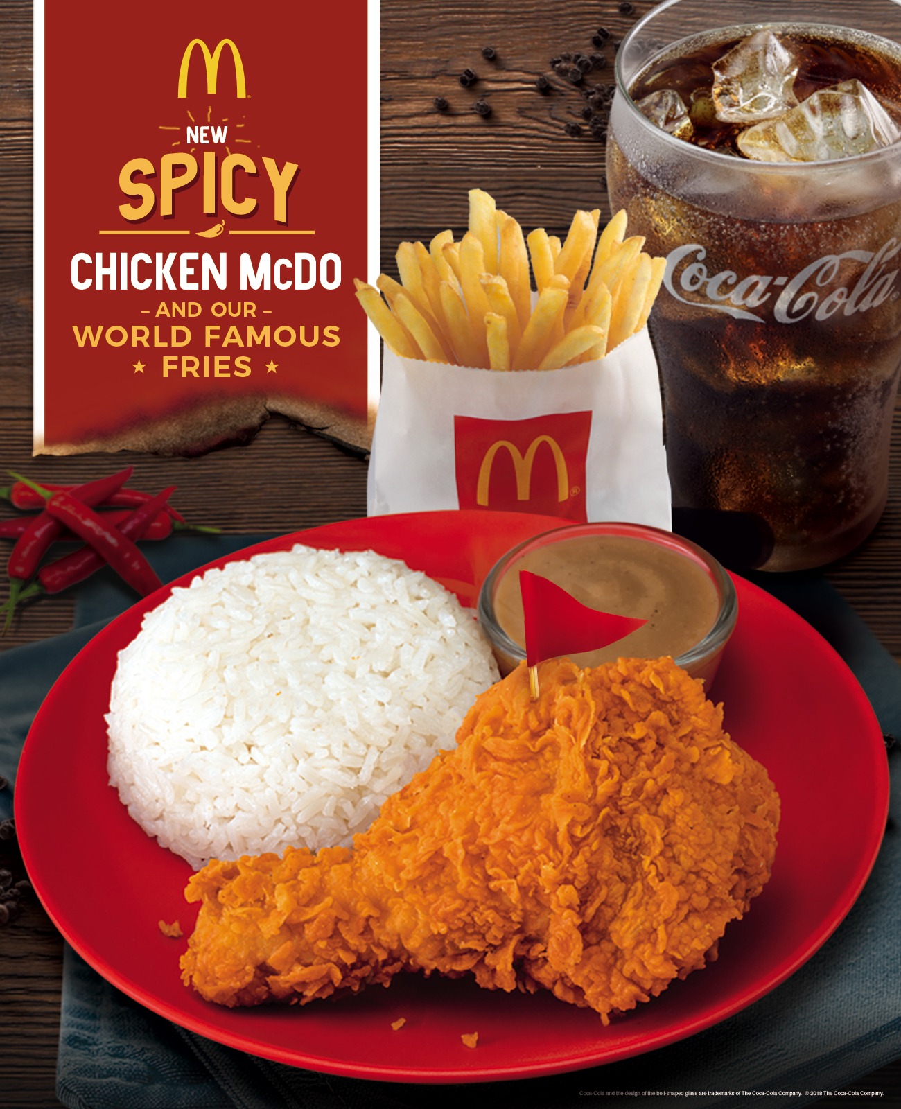 The Food Alphabet and More The New Spicy Chicken McDo Is Here!