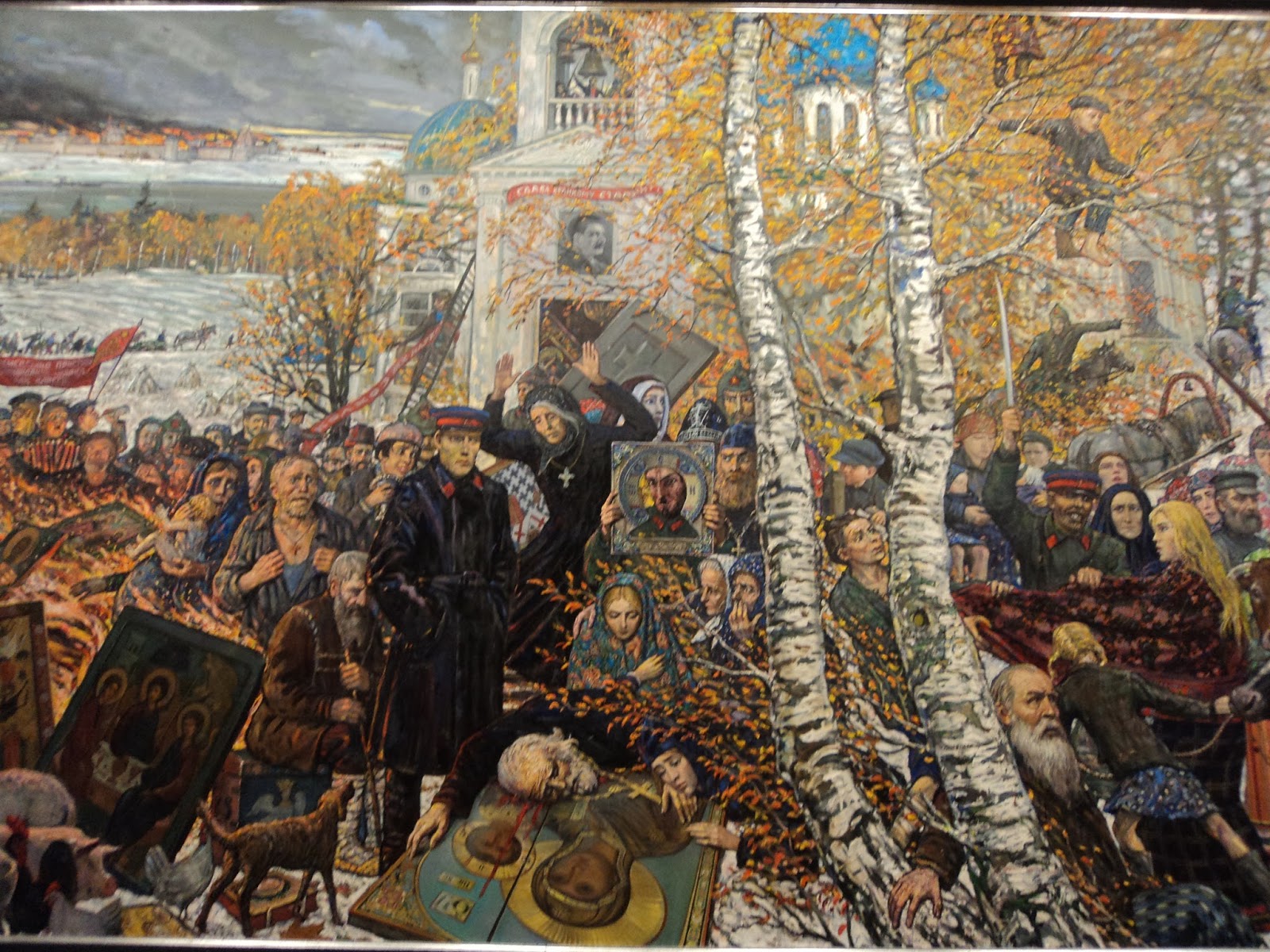 Илья Глазунов раскулачивание