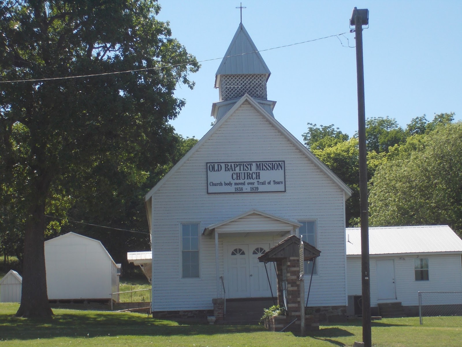 Travels & Wanderings Old Baptist Mission & Cemetery Westville, Oklahoma
