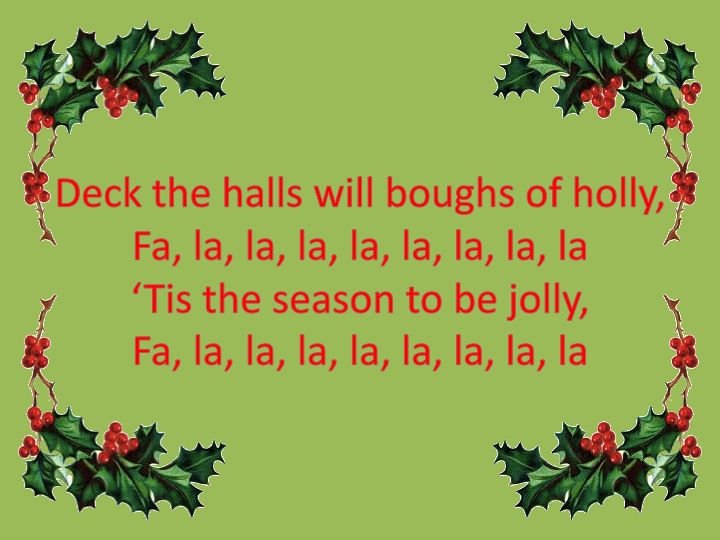Deck the Halls Music a la Abbott Amy Abbott Kodály Inspired Blog