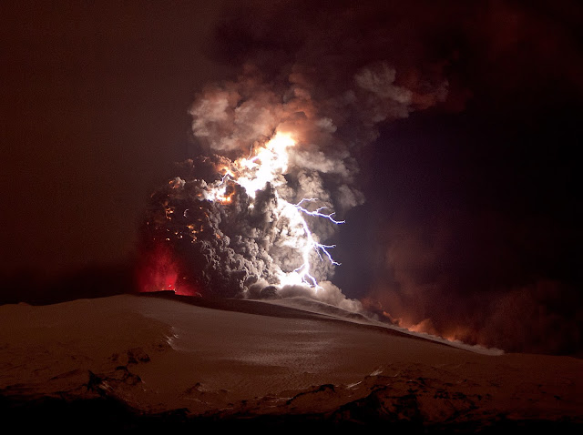 Eyjafjallajökull Volcano Eruption