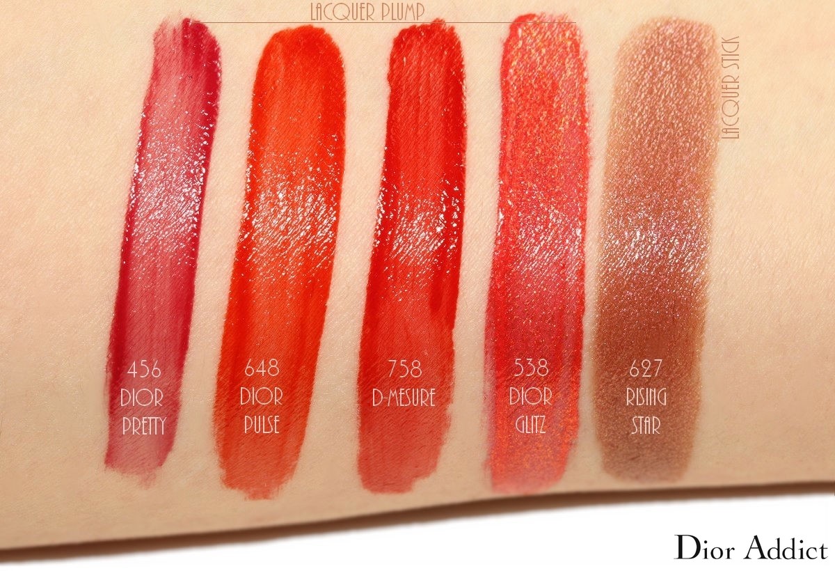 dior addict lacquer plump swatch