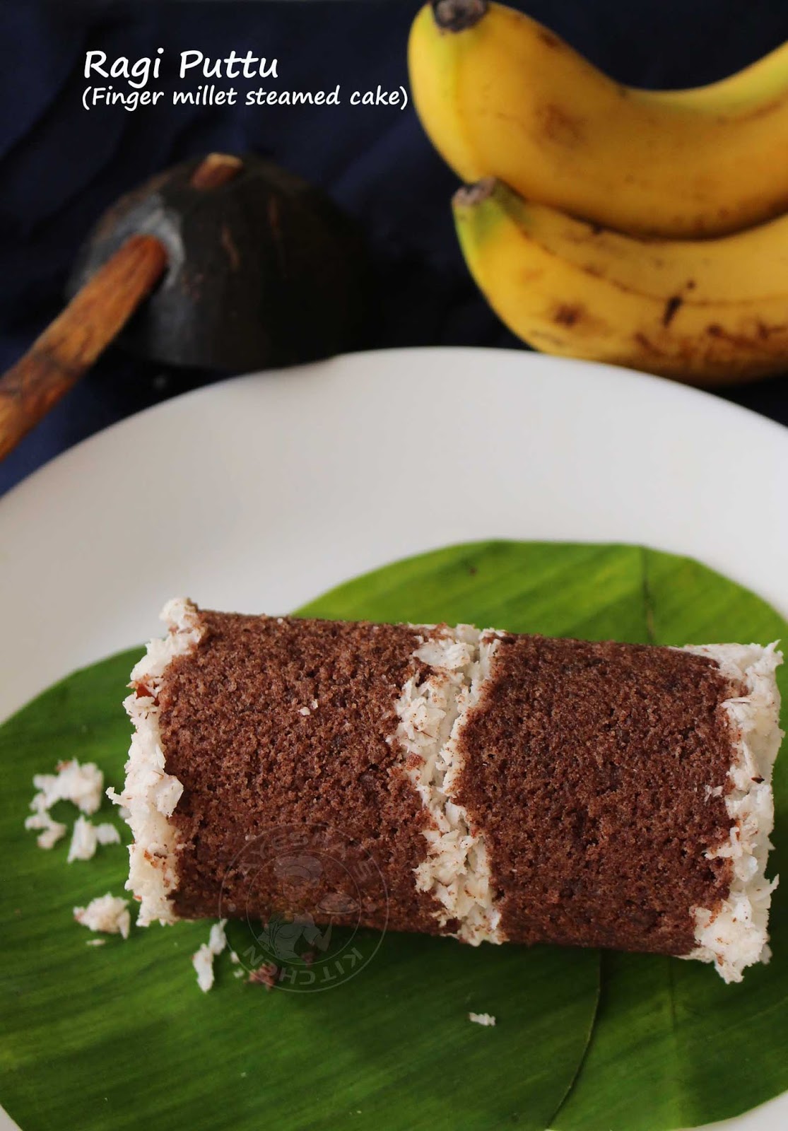 SOFT AND PERFECT RAGI PUTTU RECIPE FINGER MILLET STEAMED CAKE