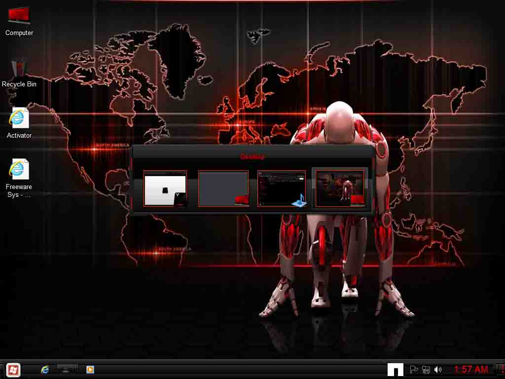 Windows 7 Red Edition (x86x64) Download Full