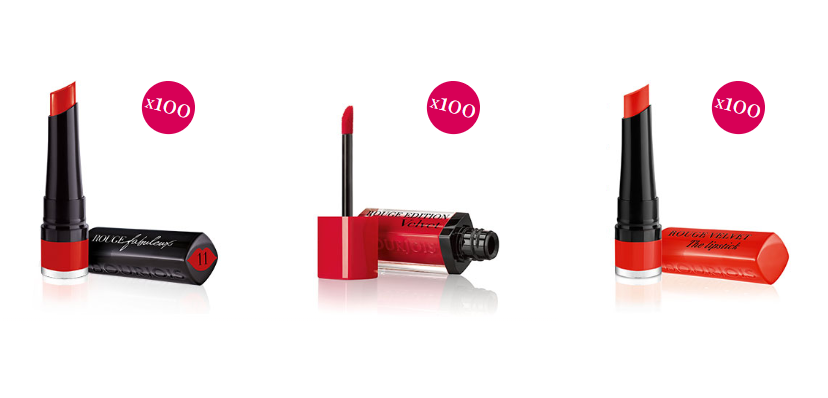 Do przetestowania 300 szminek Bourjois Konkurs