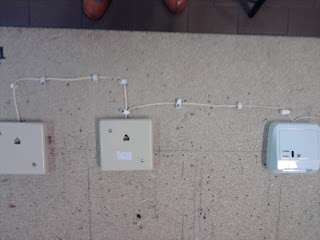 electricistaasueldo: Montaje de una instalacion telefonica con cable se