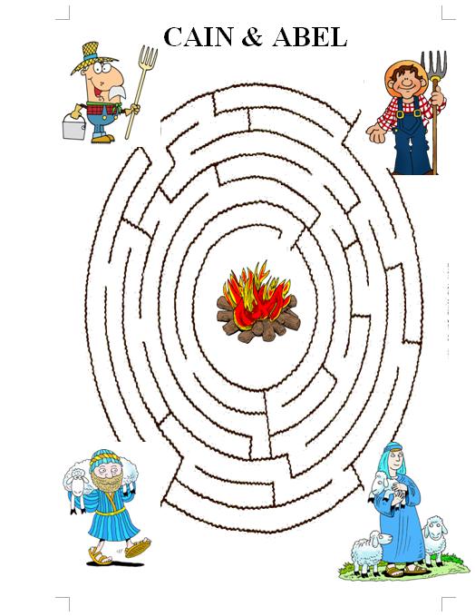 BIBLE CRAFTS FOR KIDS Cain & Abel