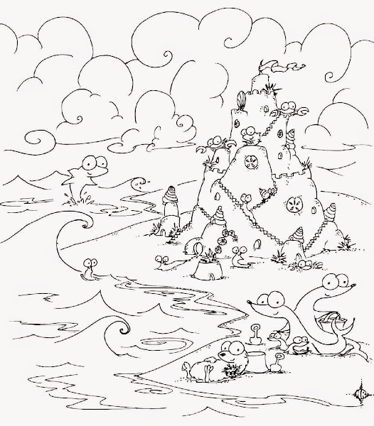 under the sea coloring pages preschool - photo #30