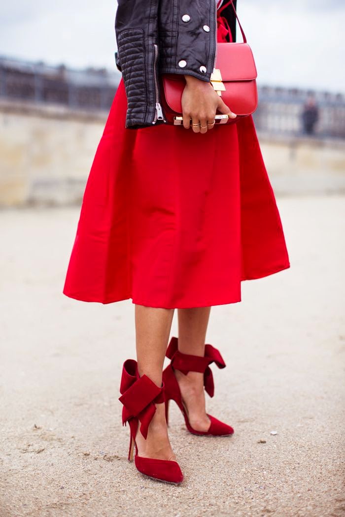 Inspiration: Red & Black Valentine's Day Outfits | Fashion Cognoscente