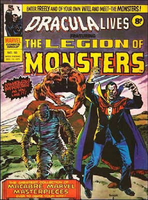 Marvel UK, Dracula Lives, Legion of Monsters #60