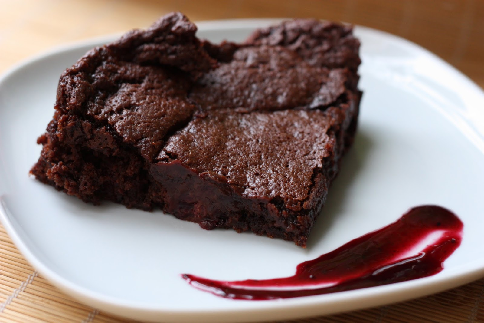 Les Petits Plats De Rose Brownie Chocolat Mures Vegan