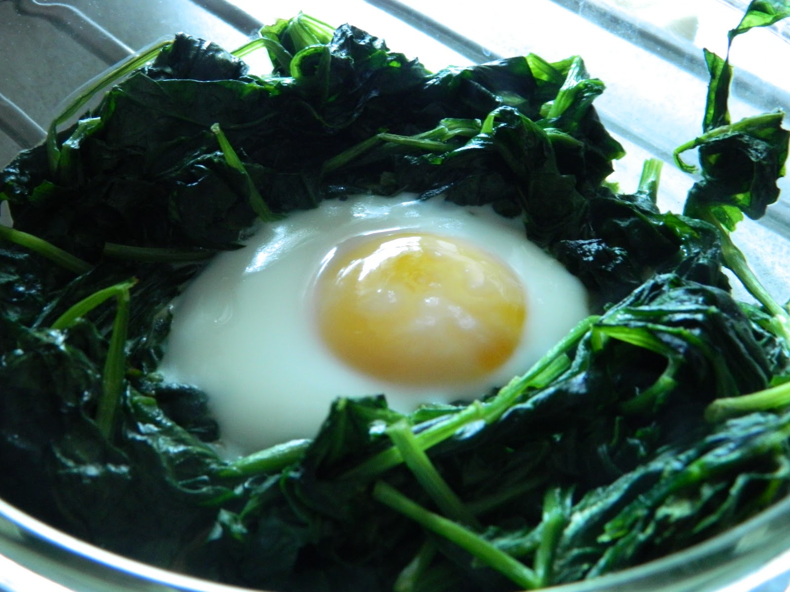 Lemon Love Notes: Baked Eggs w Spinach & Labneh (Ottolenghi style)
