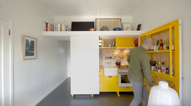 Diseño de muebles para espacios pequeños.