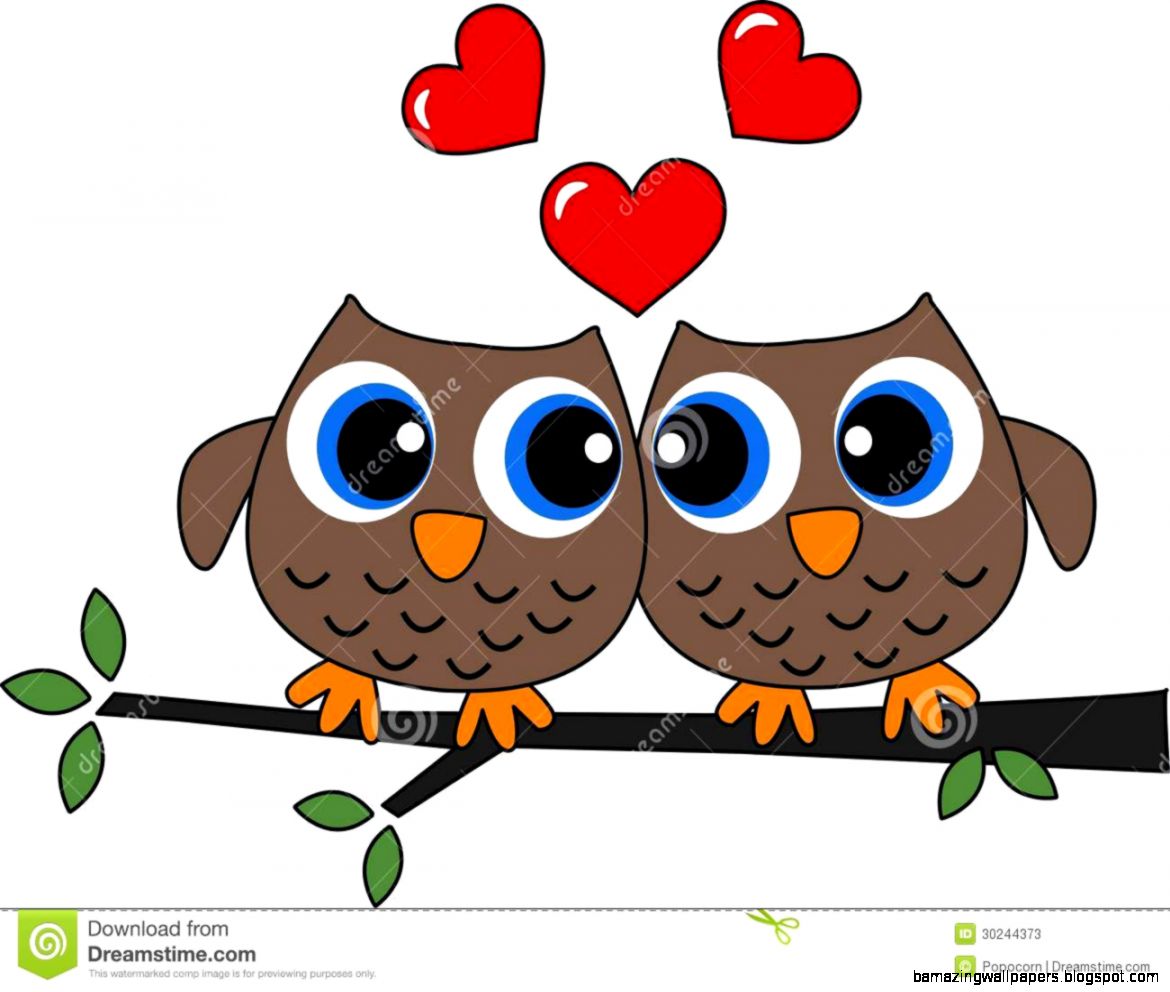 Two Owls In Love Stock Photos   Image 30244373