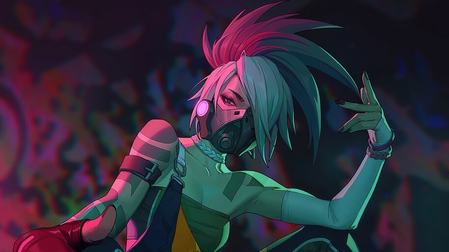 Akali, True, Damage, LoL, 4K, #3.2305