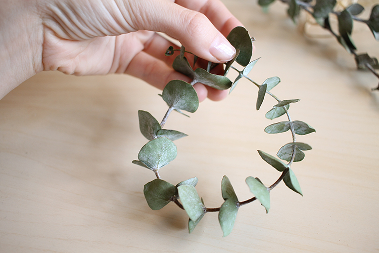 DIY Decor Eucalyptus Napkin Ring SUGAR LANE