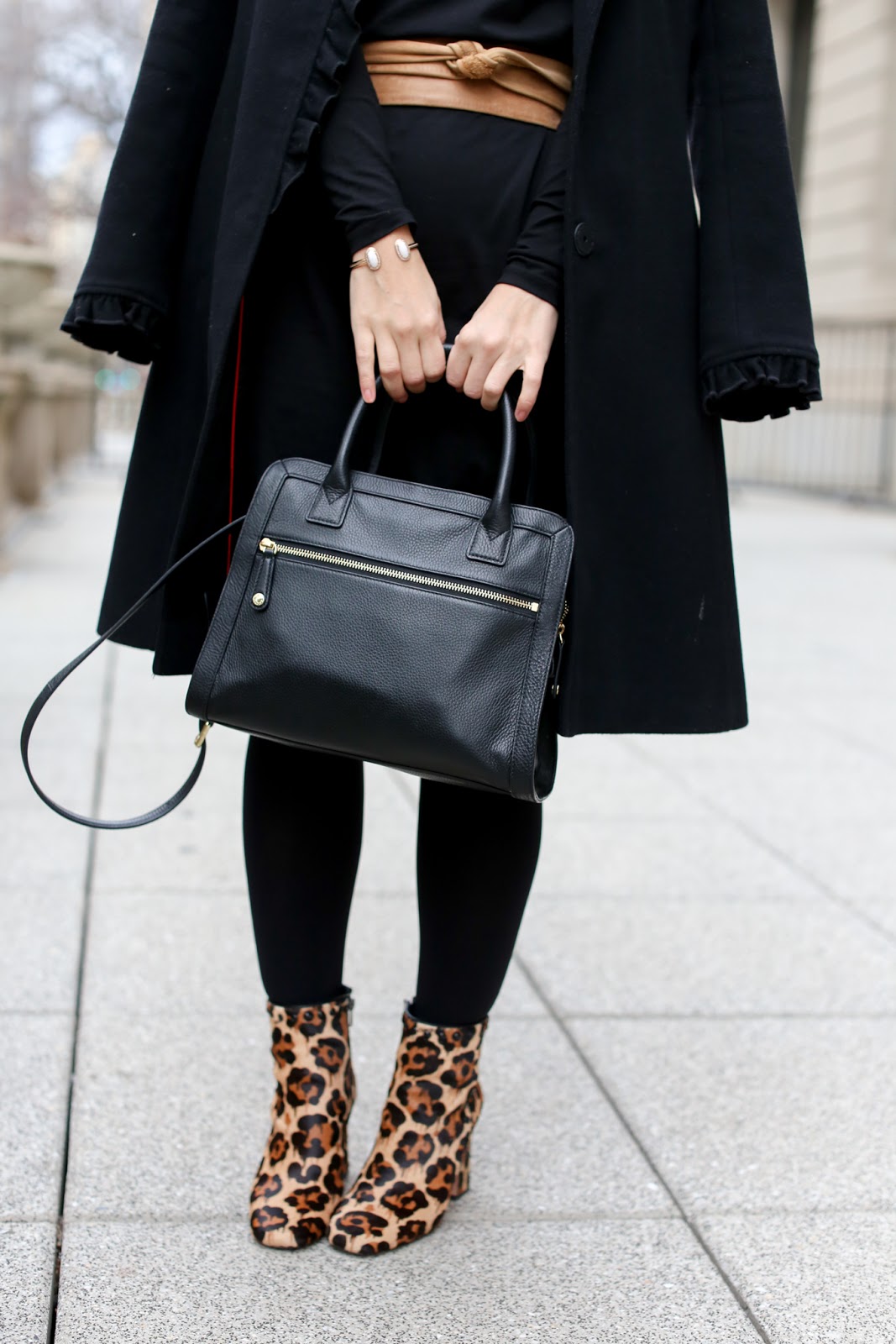 Black + Leopard - Lake Shore Lady
