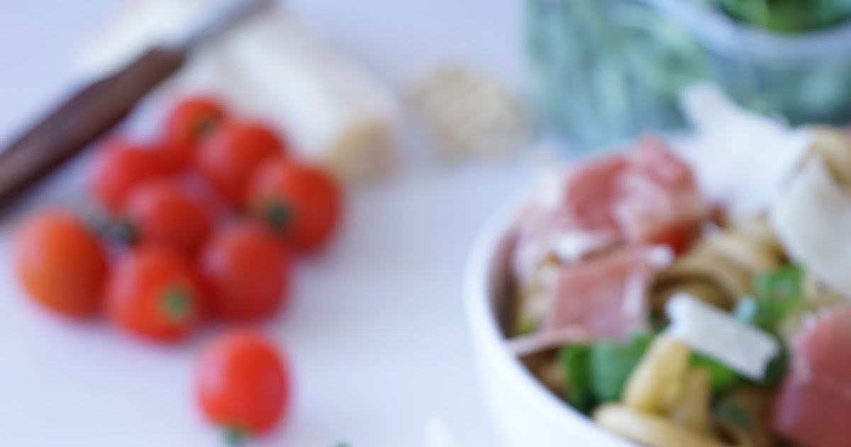The Cook Time: Salade de pâtes, jambon sec, tomates cerises et parmesan