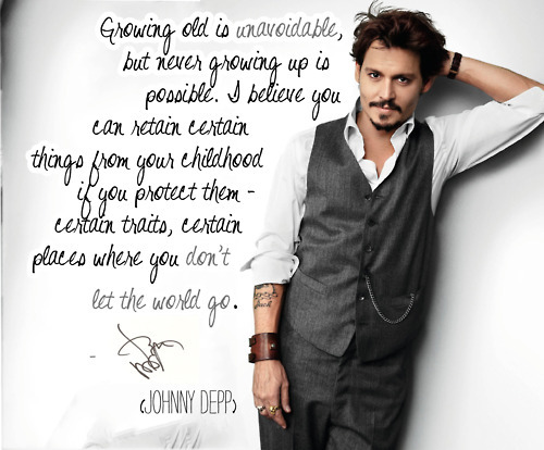 LOVE PEACE: Johnny Depp Quotes