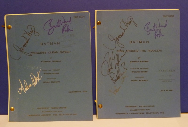 The Batfan Blog: 1966 TV series Scripts