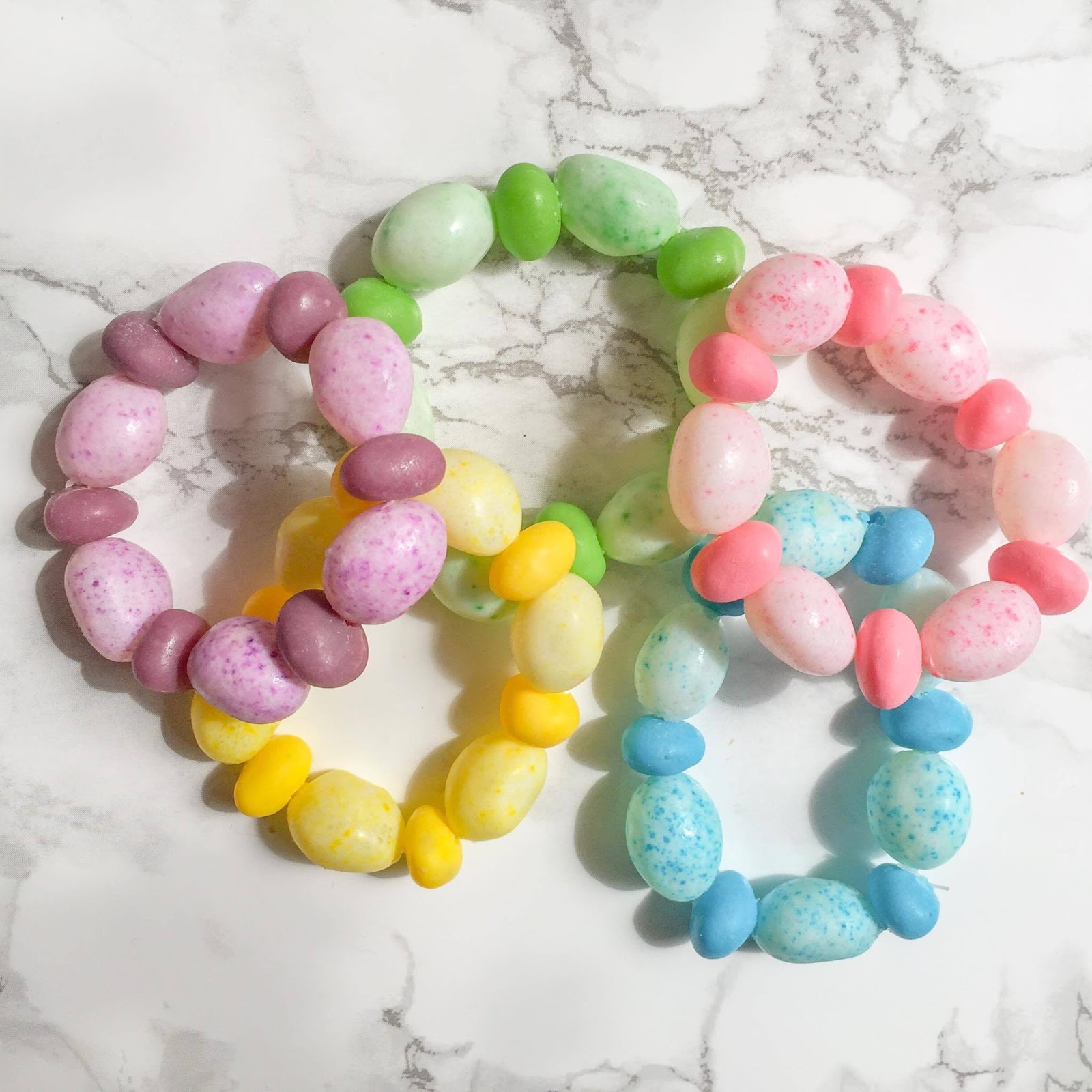 The Sophisticated Dame Jelly Bean Bracelets