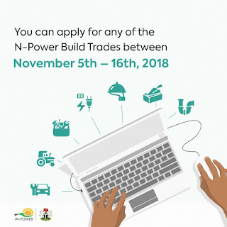 Npower Build Recruitment Now Open | Npower.gov.ng