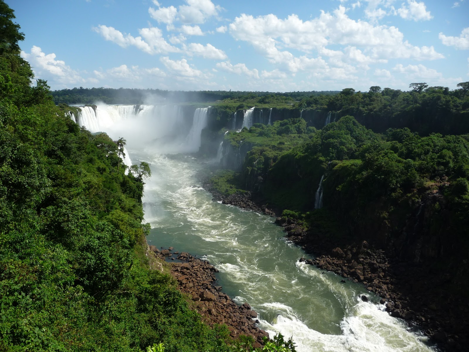 Viajando por el mundo Cataratas del Iguazú (lado brasileño)