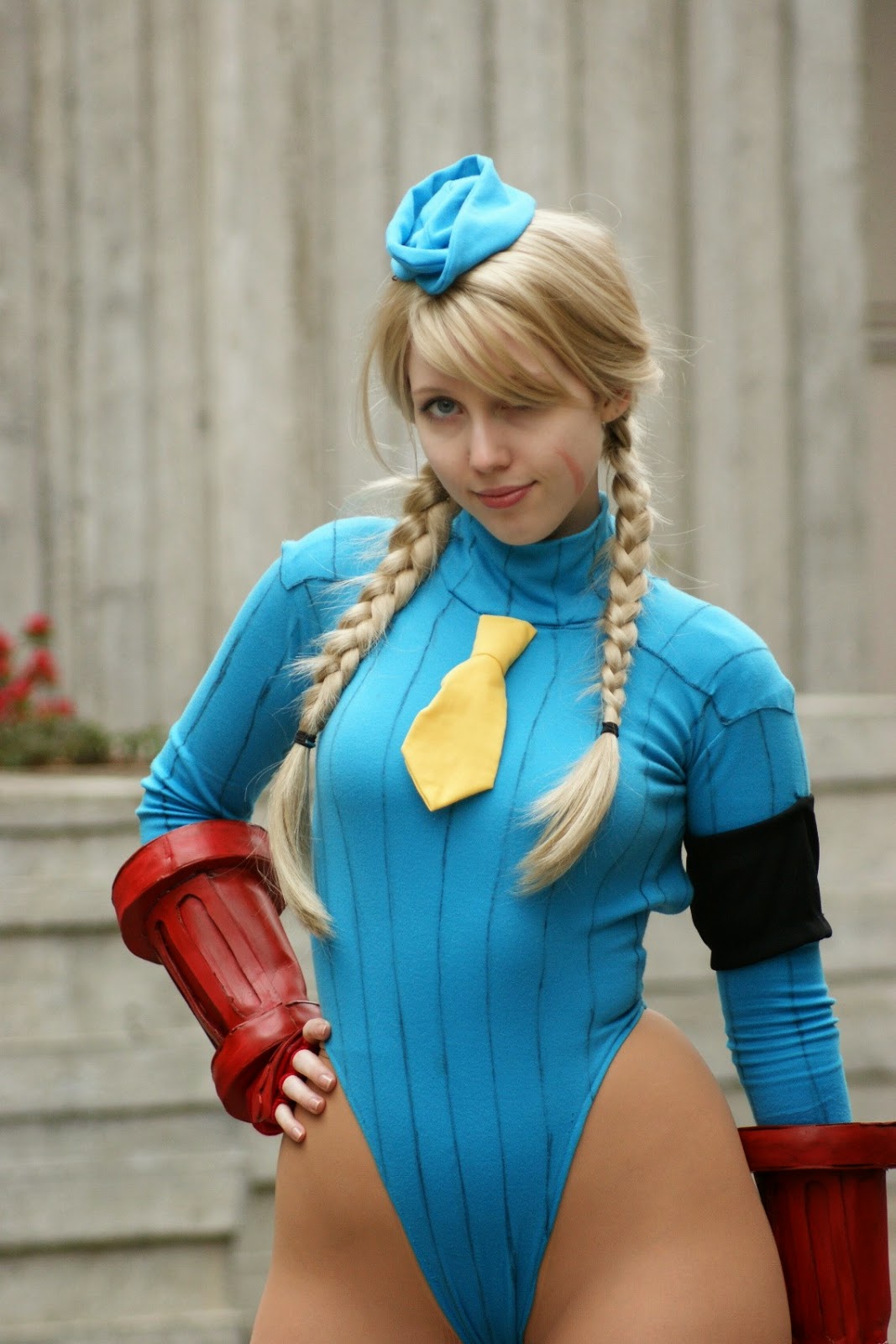 Ikuy Naked Cammy From Street Fighter Cosplay Hot Sexy Ass
