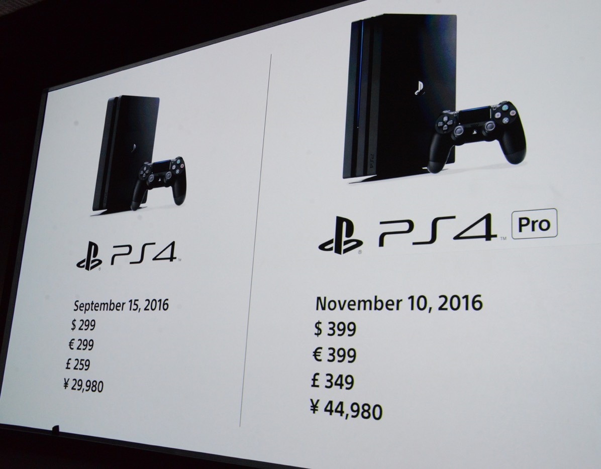 Sony apresenta PS4 Pro e PS4 Slim | Aberto até de Madrugada