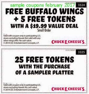 Chuck E Cheese coupons for february 2017 Chuck E Cheese coupons for february 2017