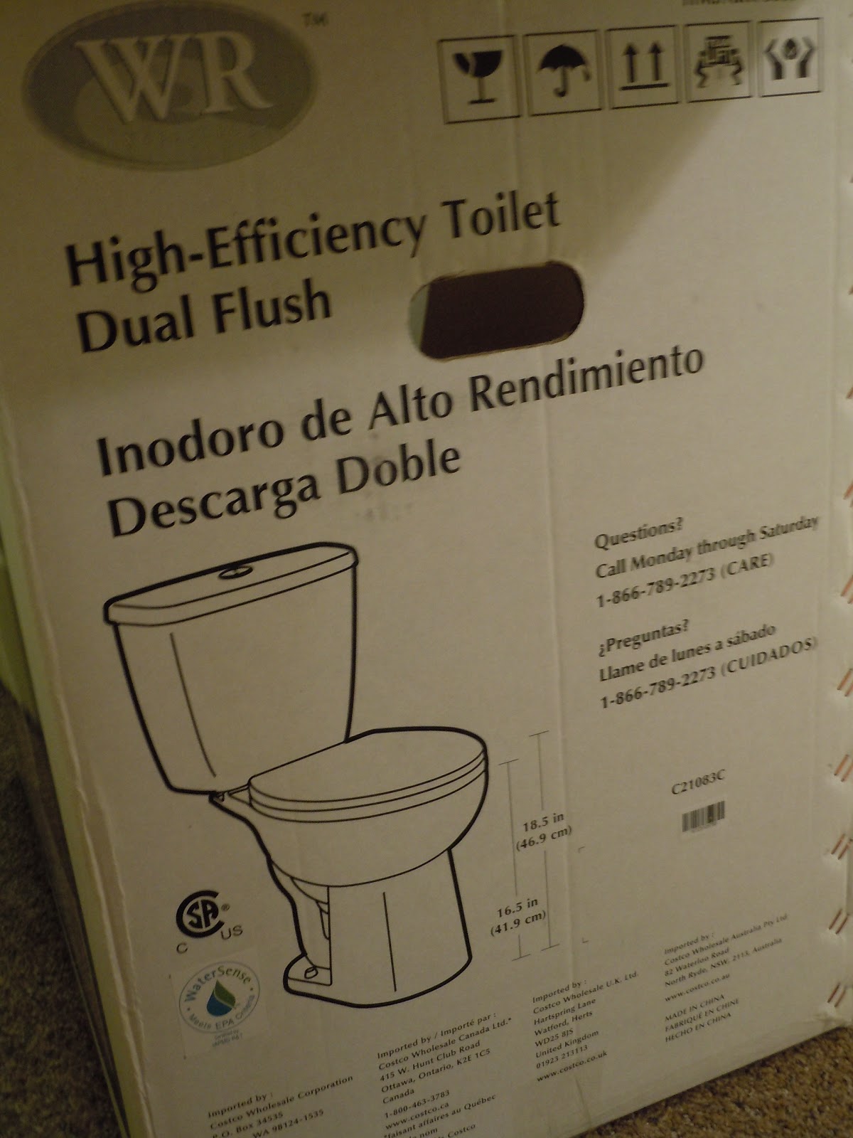 chloe colette Water Ridge HighEfficiency Toilet Review (aka the