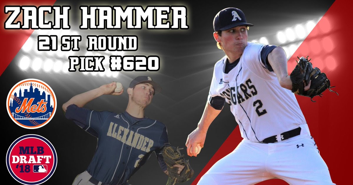Mack's Mets Mets Pick 21 RHP Zach Hammer Alexander Central HS (NC)