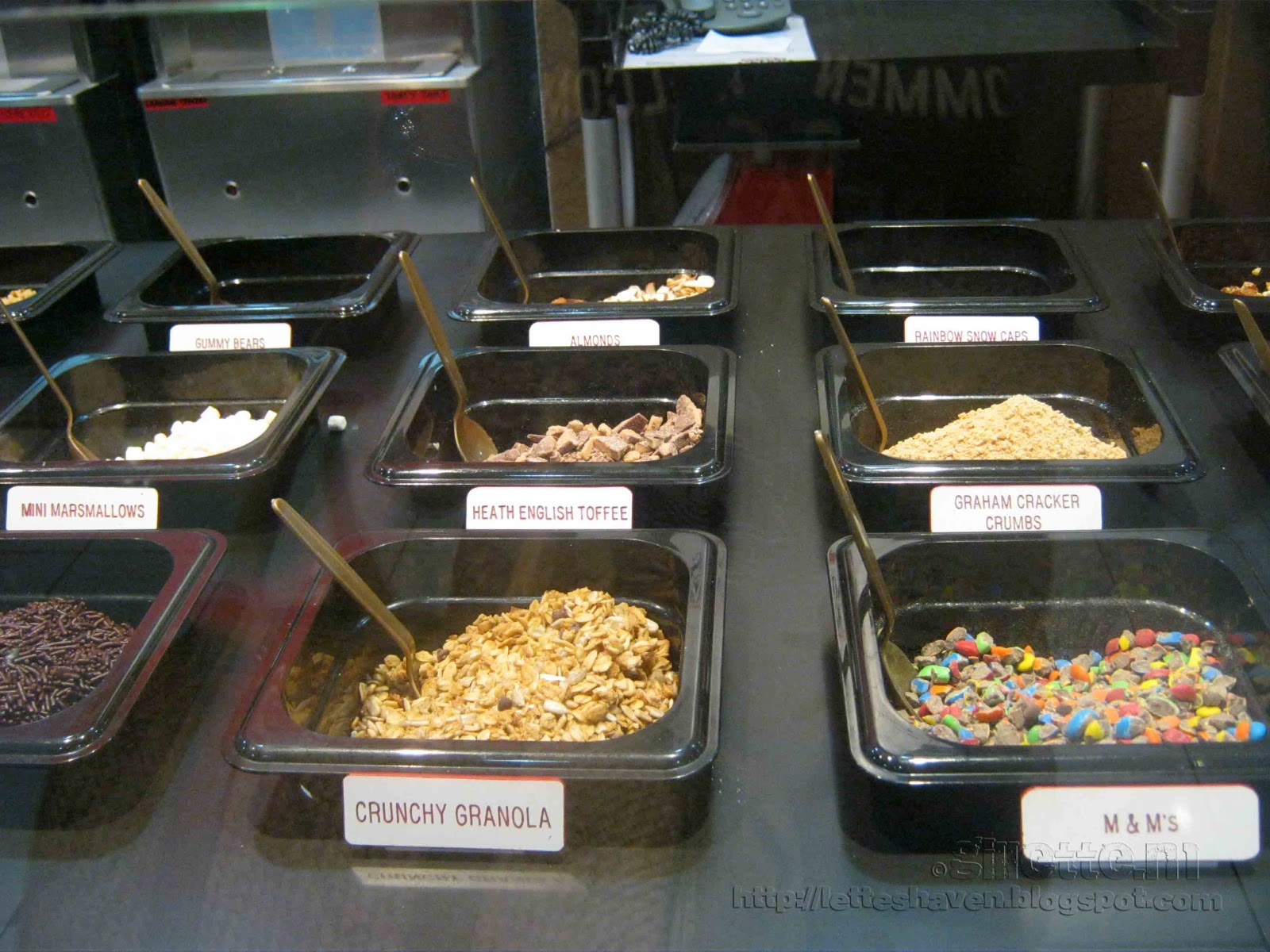 Lette's Haven Golden Spoon's Frozen Yogurt