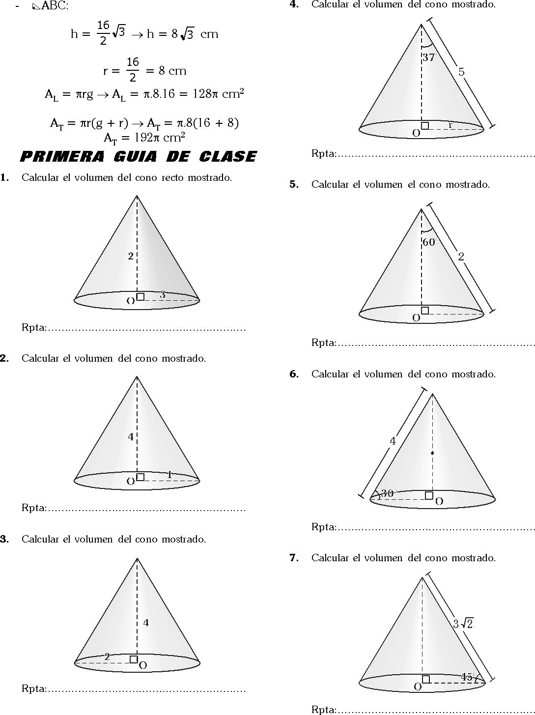Área de cilindros y conos (3) YouTube Área de cilindros y conos (3) YouTube