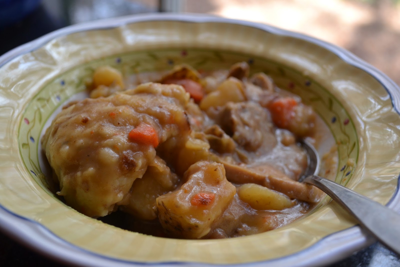 Hearty Beef Stew with Herbed Dumplings