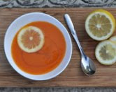 Chilled Carrot Soup with Honey (A Veggie Venture)