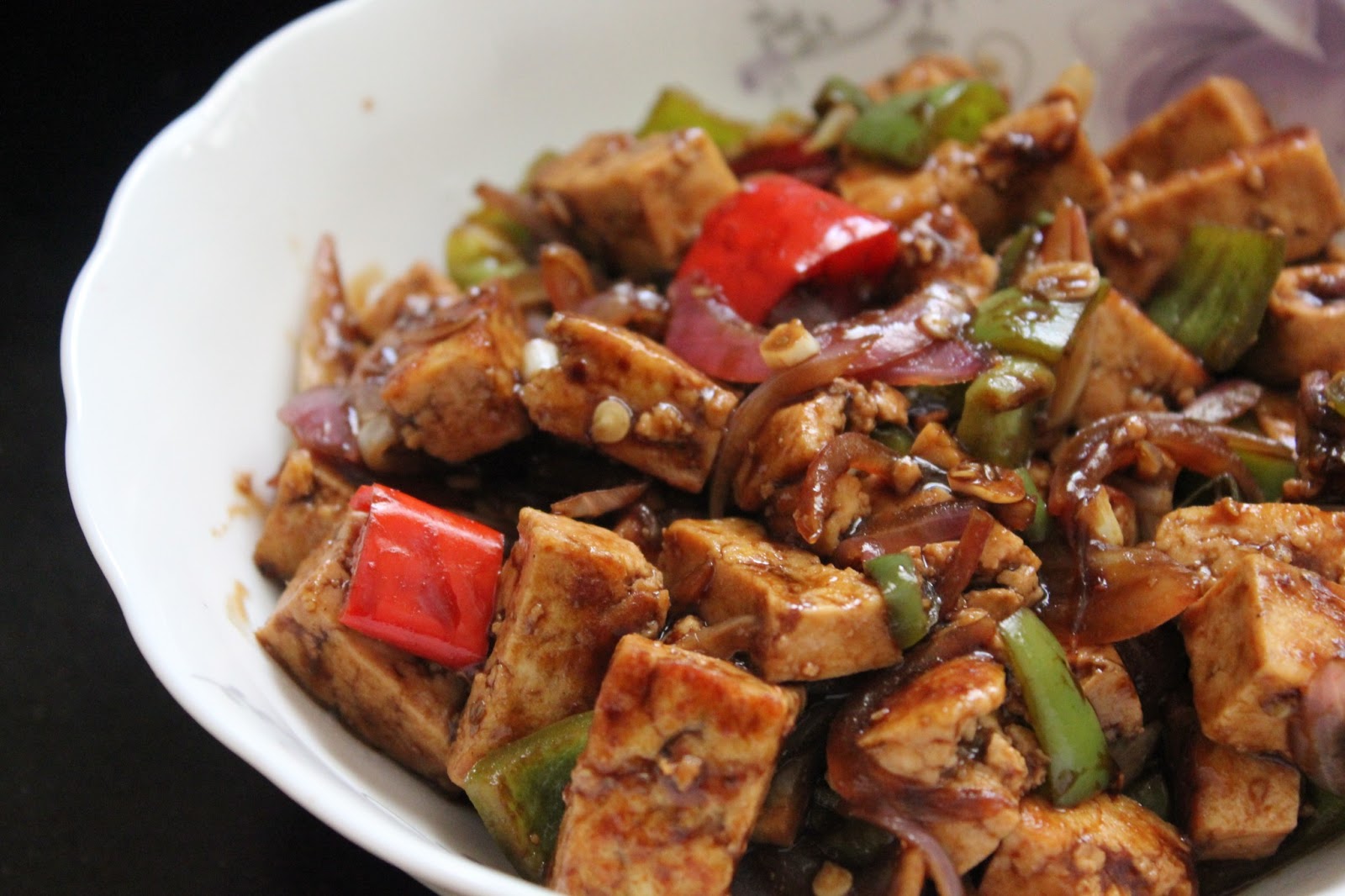 Flavorsome Flavors: Hot & Spicy Tofu
