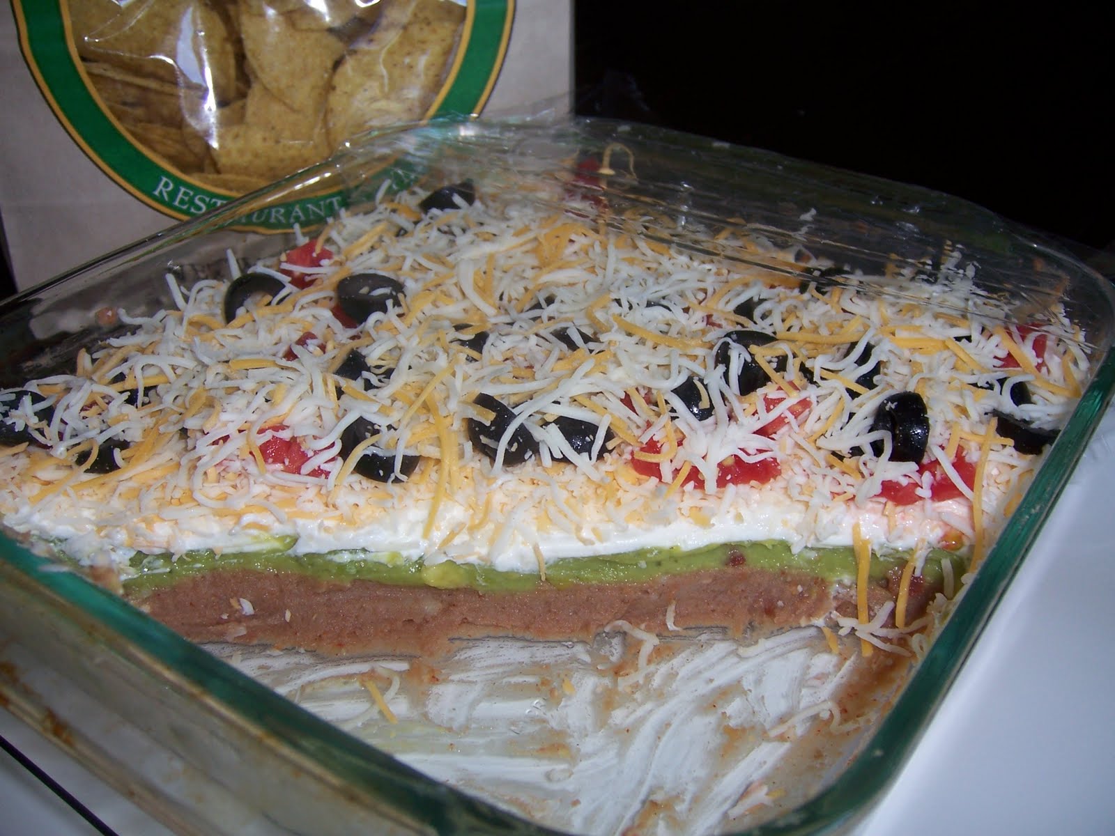 Go 2 Recipes 7 layer chip dip