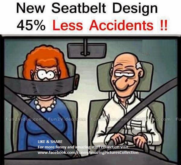 Best Funny and Amazing Pictures Funny Seat Belts Design for women