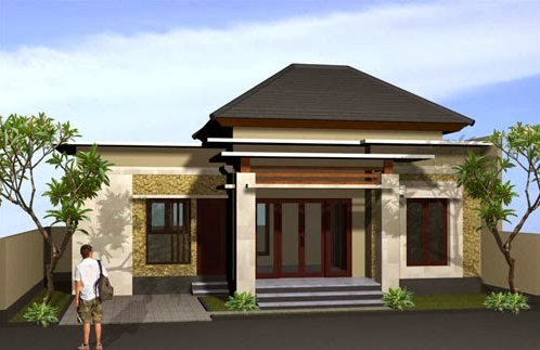  Contoh  Desain Rumah  Bali  Modern  Minimalis Terbaru