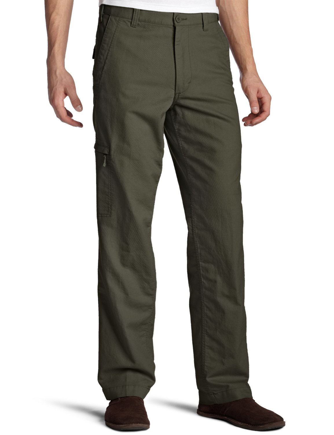 Comfort Cargo Pants: Flat Front Comfort Cargo Pants
