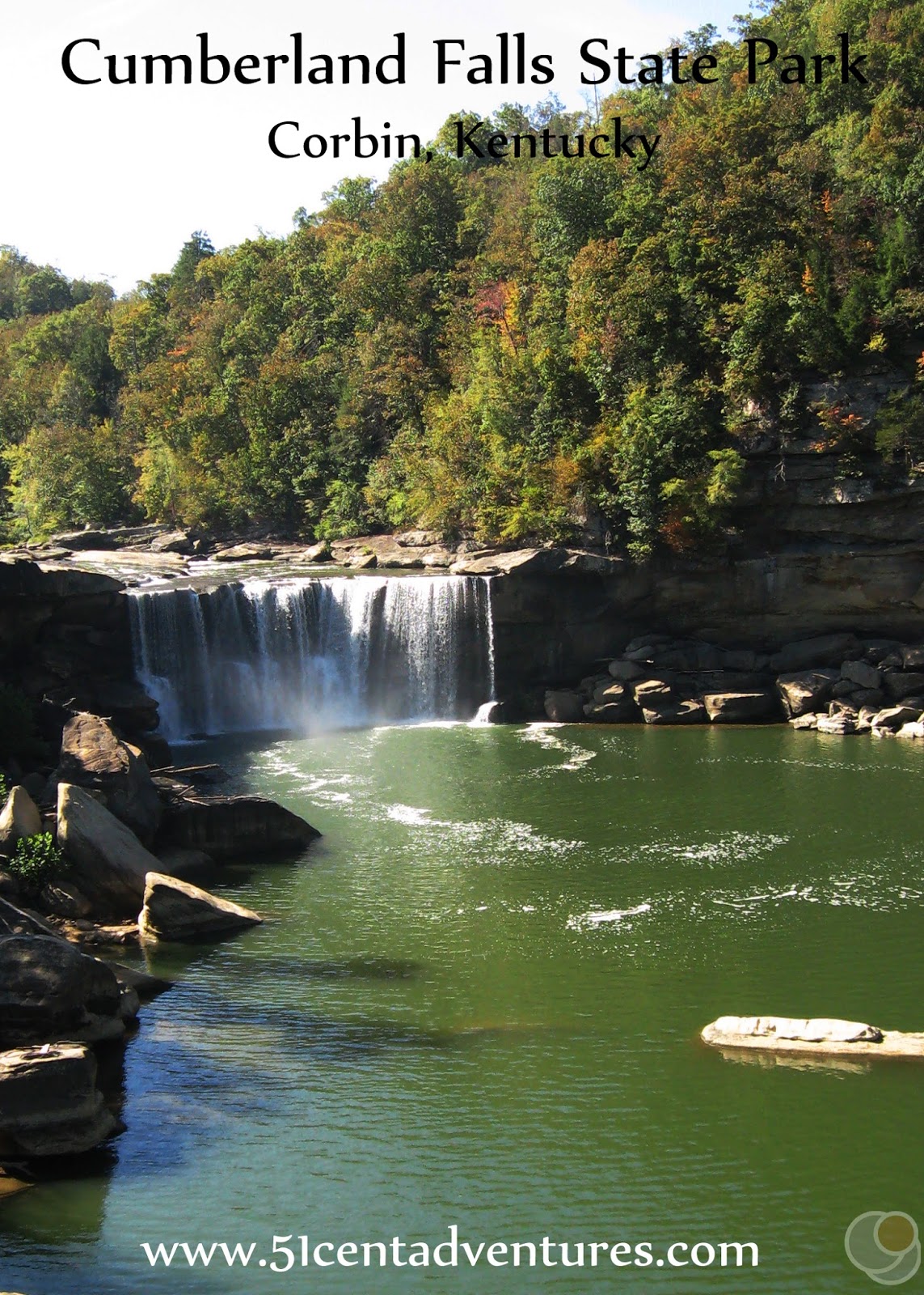 51 Cent Adventures Cumberland Falls State Park Corbin, Kentucky