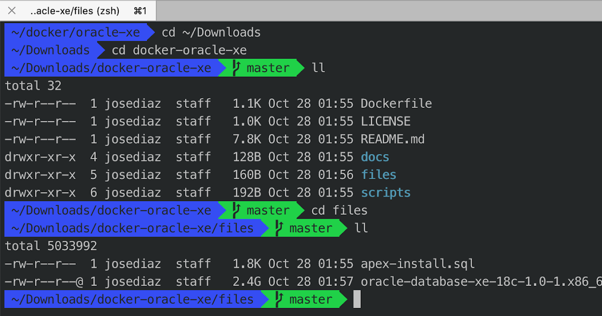 Instalar oracle xe 18 con docker blog joedayz pe